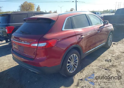 2016 Lincoln Mkx Select z USA, uszkodzony, nr VIN 2LMTJ6KR0GBL63917